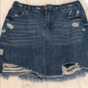 Jean skirt